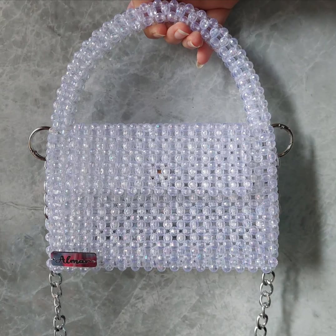 White Crystal Bag
