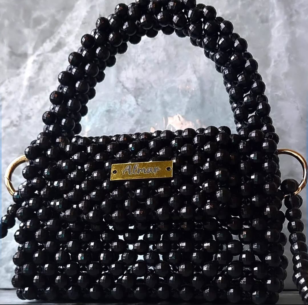 Black Crystal Bag