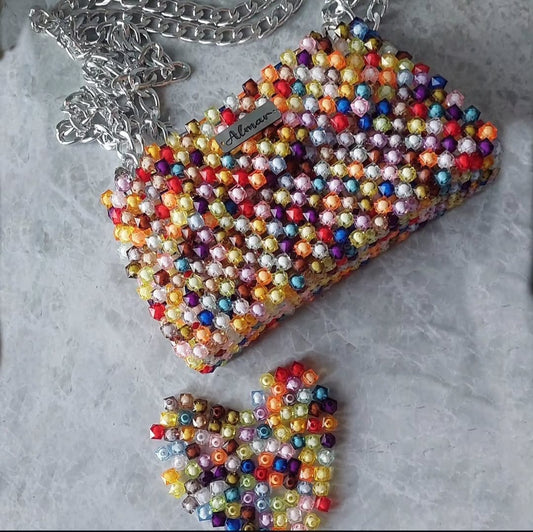 Colorful Crystal Bag