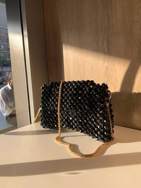 A Lumira bead bag