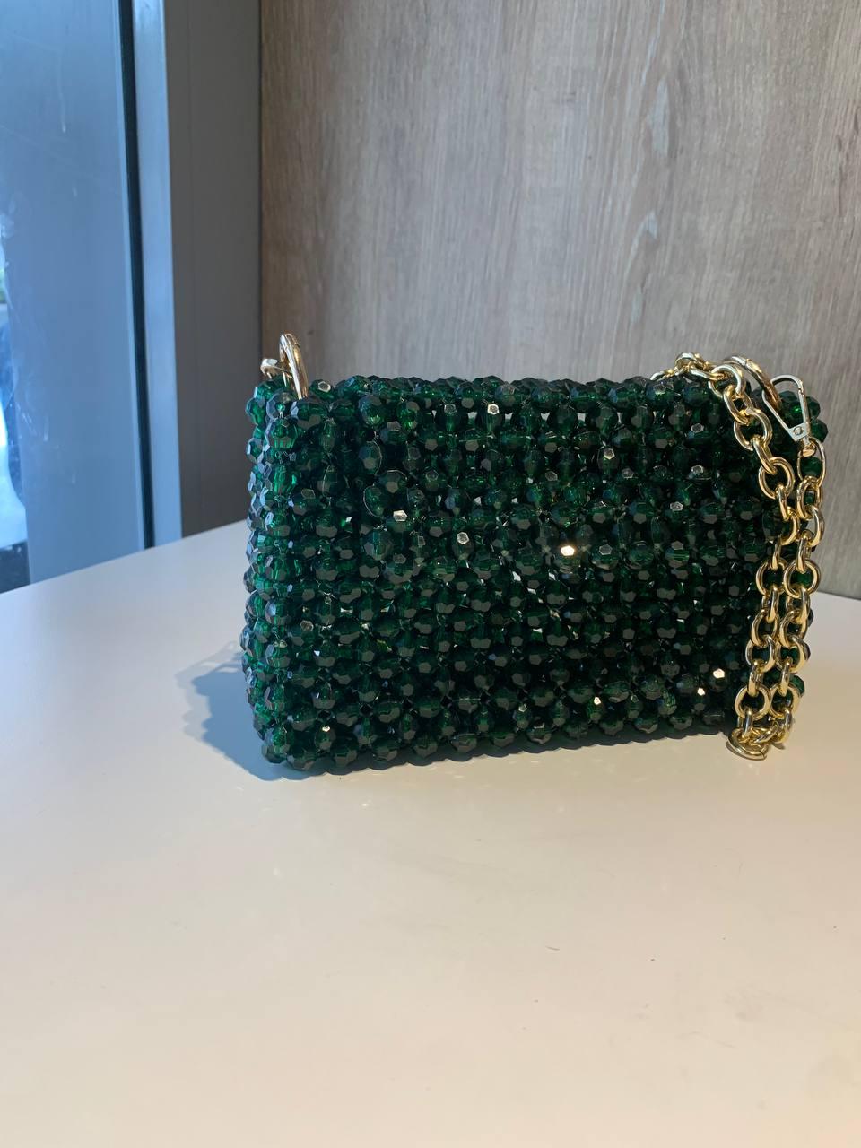 A Lumira bead bag