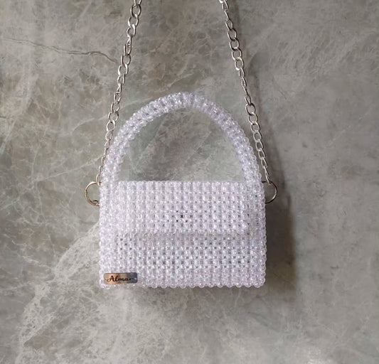 White Crystal Bag