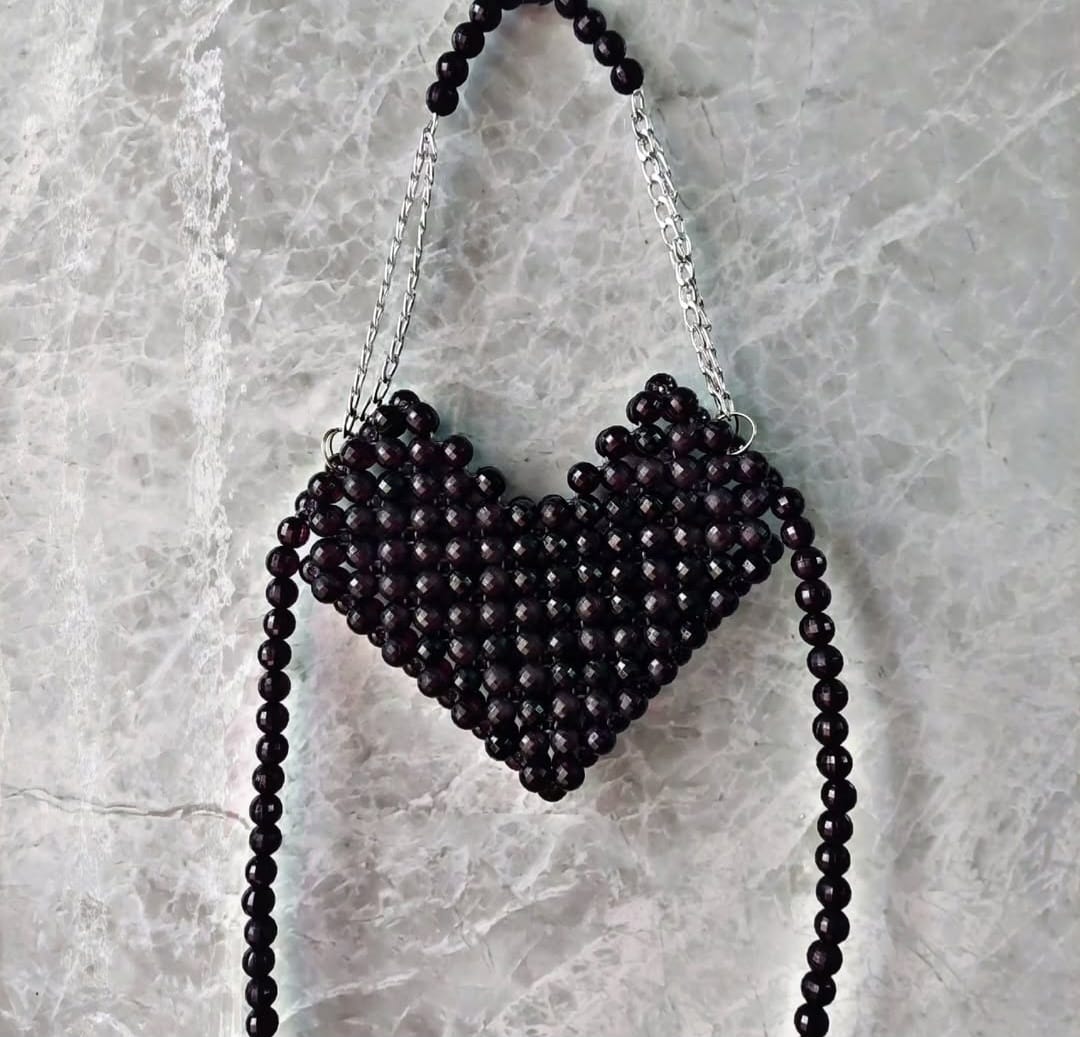 Black Crystal Bag