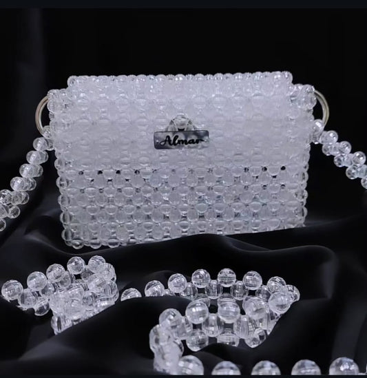White Crystal Bag