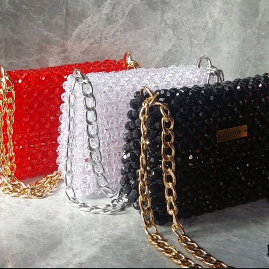 Black Crystal Bag
