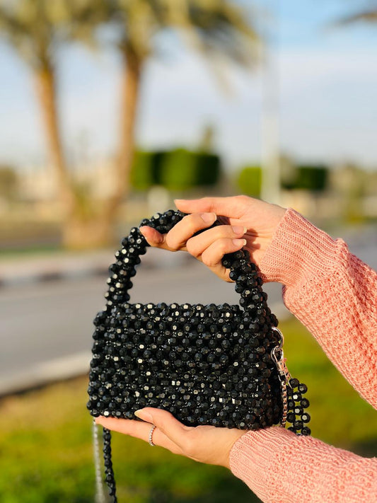 Black Crystal Bag