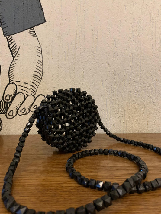 Black Crystal Bag