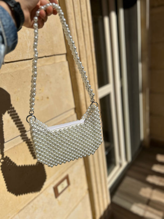 Wavy Pearl Bag