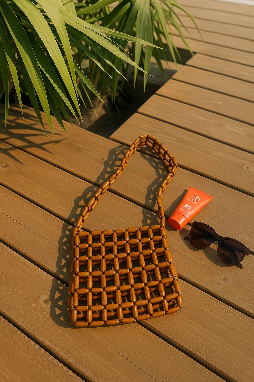 Summery Wood Bag